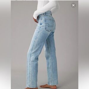 American Eagle Stretch Highest Waist '90s Boyfriend Jean Size 20 | Light Wash